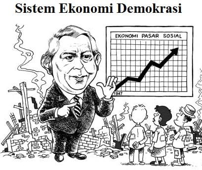 Pemerintah berperan dominan dalam kegiatan ekonomi merupakan salah satu ciri negatif dalam sistem demokrasi ekonomi yang disebut