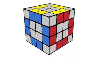 Langkah 2 Rumus Rubik 4X4