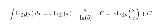 Integral fungsi logaritma