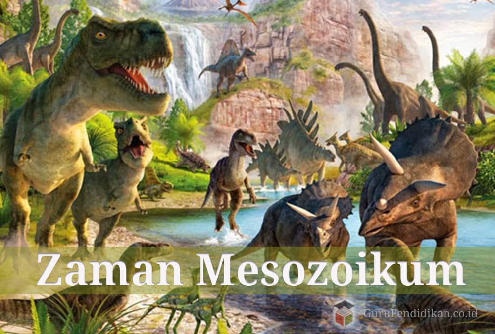 Mesozoikum lain zaman ciri-ciri antara Zaman Mesozoikum: