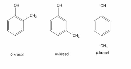 Benzena Disubstitusi Benzena disubstitusi merupakan senyawa benzena yang dua atom hidrogennya diganti dengan gugus fungsional yang lain. Dalam hal ini erat kaitannya dengan substitusi orto, meta dan para. Contoh senyawa benzena disubstitusi adalah kresol, dengan nama lain metil fenol. Gugus metil dan hidroksi dapat berkedudukan orto, meta, maupun para.
